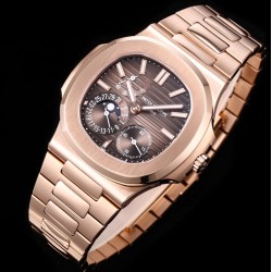 Patek Philippe - Nautilus 40mm 5712 RG/RG Brown/Stk 3KF A240