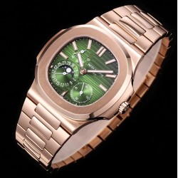 Patek Philippe - Nautilus 40mm 5712 RG/RG Green/Stk 3KF A240