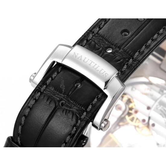 Patek Philippe - Nautilus 40mm 5712 SS/LE Black/Stk GRF A240