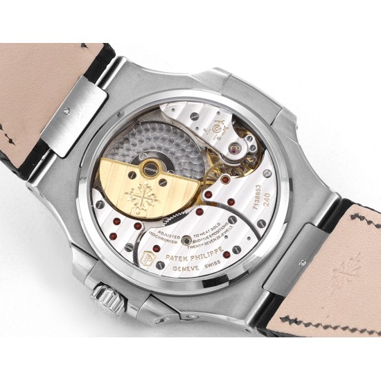 Patek Philippe - Nautilus 40mm 5712 RG/RG Black/Stk GRF A240