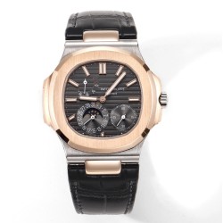Patek Philippe - Nautilus 40mm 5712 SS/LE Black/Stk GRF A240
