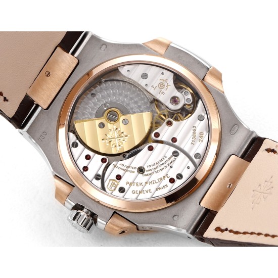 Patek Philippe - Nautilus 40mm 5712 SS/LE Black/Stk GRF A240