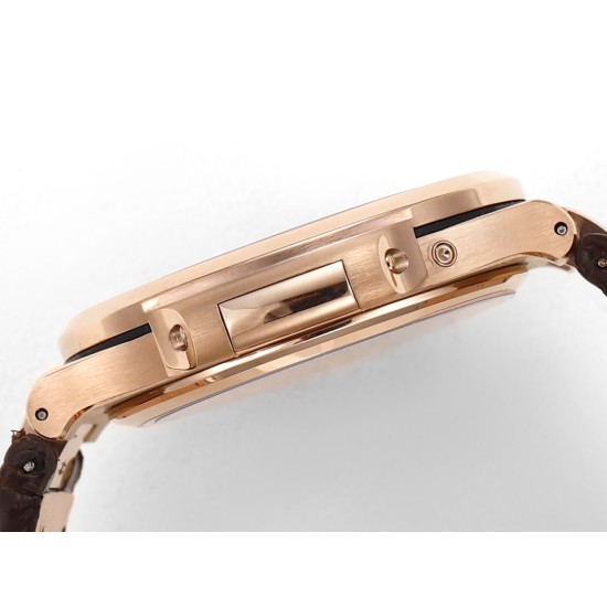 Patek Philippe - Nautilus 40mm 5712 RG/LE Black/Stk GRF A240