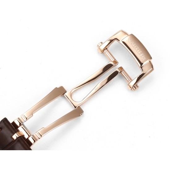 Patek Philippe - Nautilus 40mm 5712 RG/LE Black/Stk GRF A240