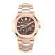 Patek Philippe - Nautilus 40mm 5712 RG/RG Brown/Stk GRF A240