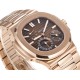 Patek Philippe - Nautilus 40mm 5712 RG/RG Brown/Stk GRF A240