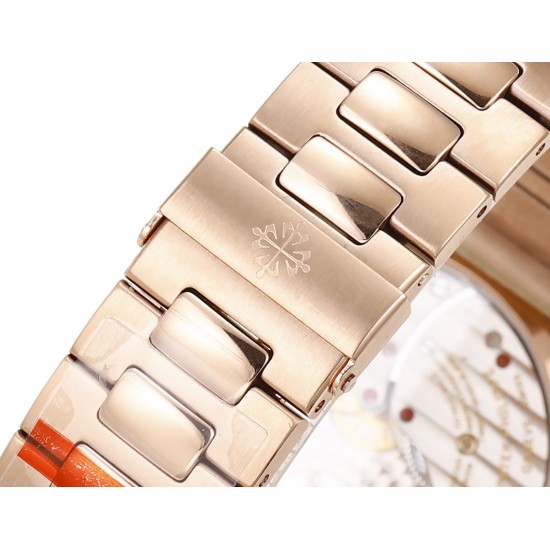 Patek Philippe - Nautilus 40mm 5712 RG/RG Brown/Stk GRF A240