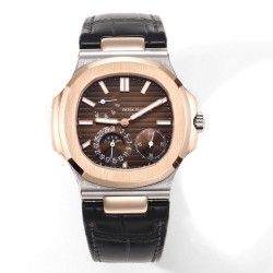 Patek Philippe - Nautilus 40mm 5712 SS/LE Brown/Stk GRF A240