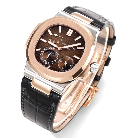 Patek Philippe - Nautilus 40mm 5712 SS/LE Brown/Stk GRF A240