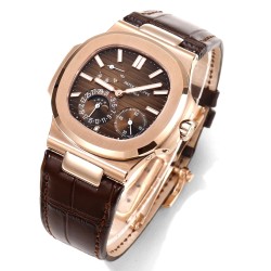Patek Philippe - Nautilus 40mm 5712 RG/LE Brown/Stk GRF A240