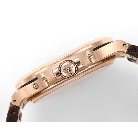 Patek Philippe - Nautilus 40mm 5712 RG/LE Brown/Stk GRF A240