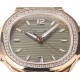 Patek Philippe - Nautilus 7118 35mm Dia RG/RG Green Dial MSF A324
