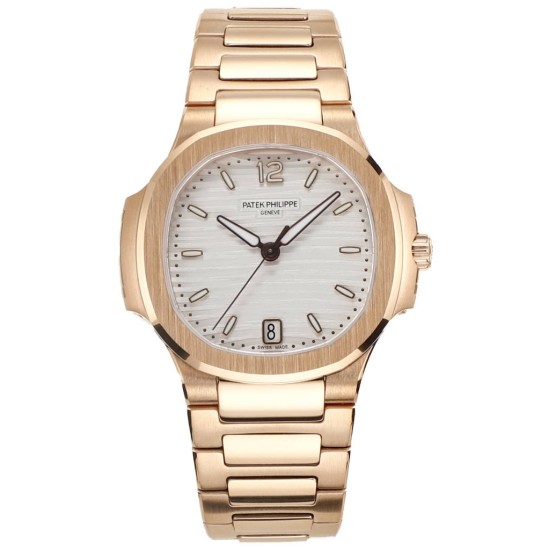 Patek Philippe - Nautilus 7118 35mm RG/RG White Dial MSF A324