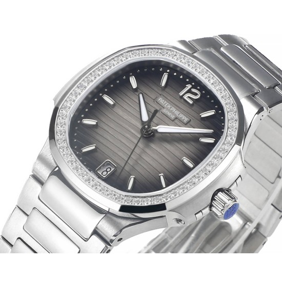 Patek Philippe - Nautilus 7118 35mm Dia SS/SS Grey Dial MSF A324