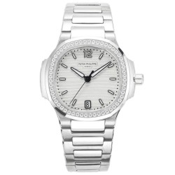 Patek Philippe - Nautilus 7118 35mm Dia SS/SS White Dial MSF A324