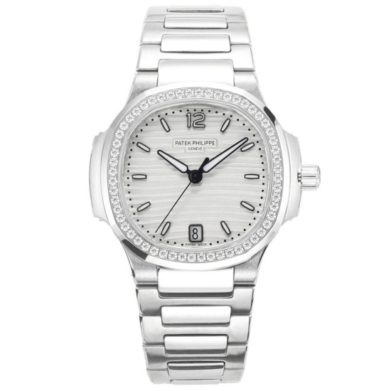 Patek Philippe - Nautilus 7118 35mm Dia SS/SS White Dial MSF A324