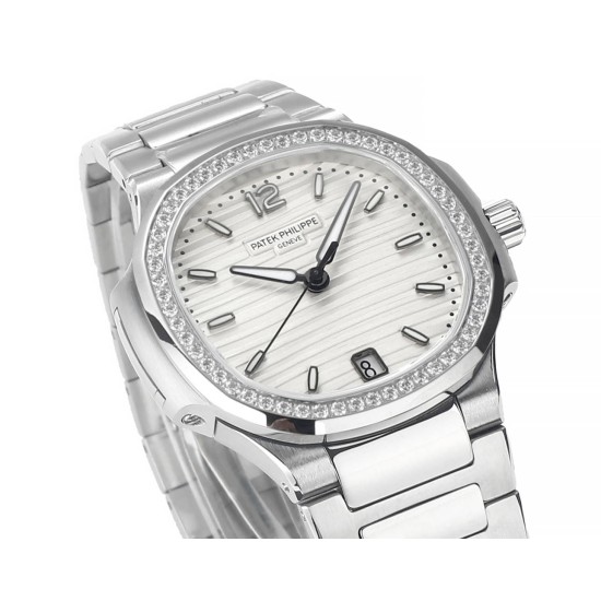 Patek Philippe - Nautilus 7118 35mm Dia SS/SS White Dial MSF A324