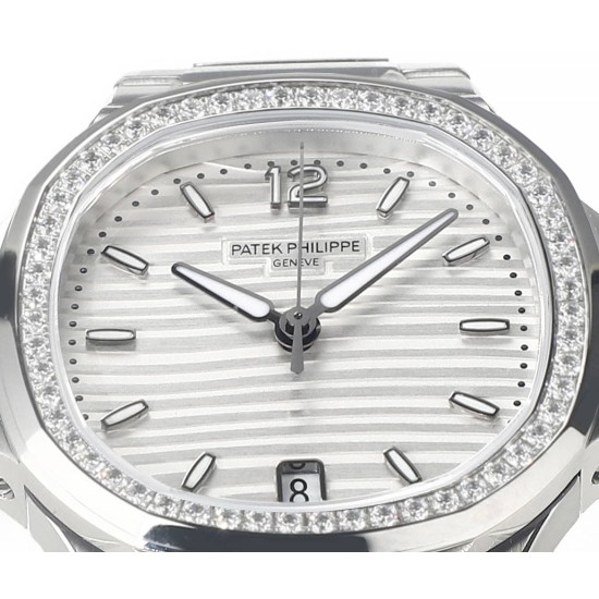 Patek Philippe - Nautilus 7118 35mm Dia SS/SS White Dial MSF A324