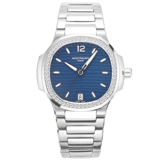 Patek Philippe - Nautilus 7118 35mm Dia SS/SS Blue Dial MSF A324