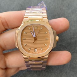 Patek Philippe - Nautilus 7118 35mm RG/RG Rose Gold Dial MSF A324