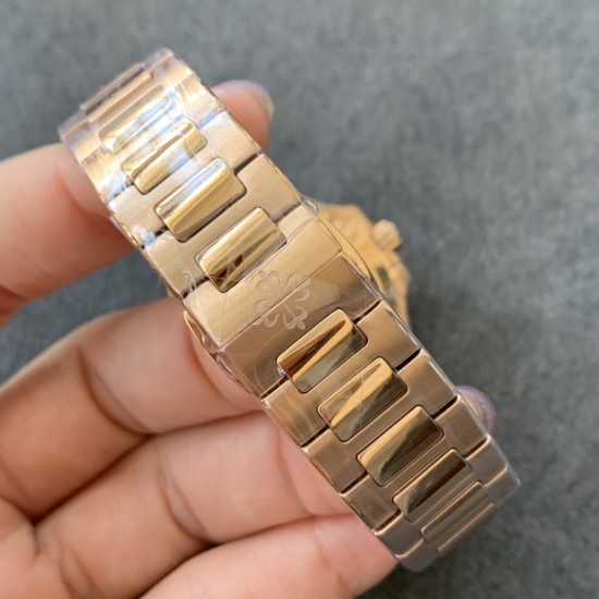 Patek Philippe - Nautilus 7118 35mm RG/RG Rose Gold Dial MSF A324