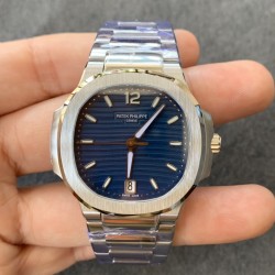 Patek Philippe - Nautilus 7118 35mm SS/SS Blue Dial MSF A324