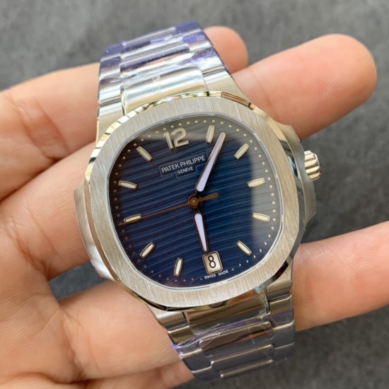 Patek Philippe - Nautilus 7118 35mm SS/SS Blue Dial MSF A324