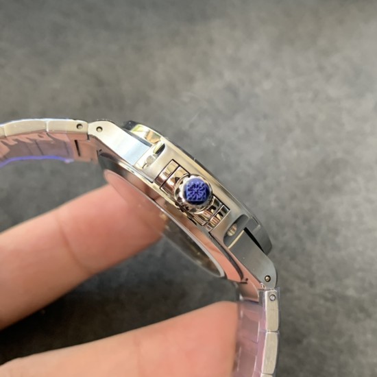 Patek Philippe - Nautilus 7118 35mm SS/SS Blue Dial MSF A324