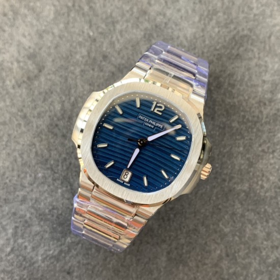Patek Philippe - Nautilus 7118 35mm SS/SS Blue Dial MSF A324