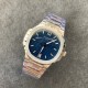 Patek Philippe - Nautilus 7118 35mm SS/SS Blue Dial MSF A324