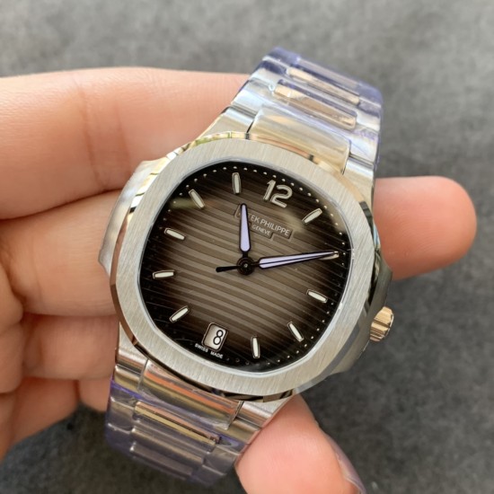Patek Philippe - Nautilus 7118 35mm SS/SS Grey Dial MSF A324