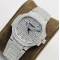 Patek Philippe - Nautilus 7118 35mm Full Diamonds Platinum SS/SS Diamonds Dial GRF A324