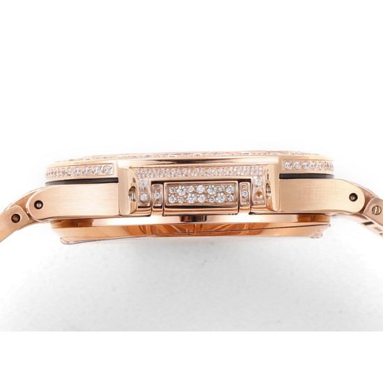 Patek Philippe - Nautilus 7118 35mm Full Diamonds RG/RG Diamonds Dial GRF A324