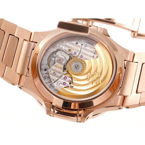Patek Philippe - Nautilus 7118 35mm Full Diamonds RG/RG Diamonds Dial GRF A324