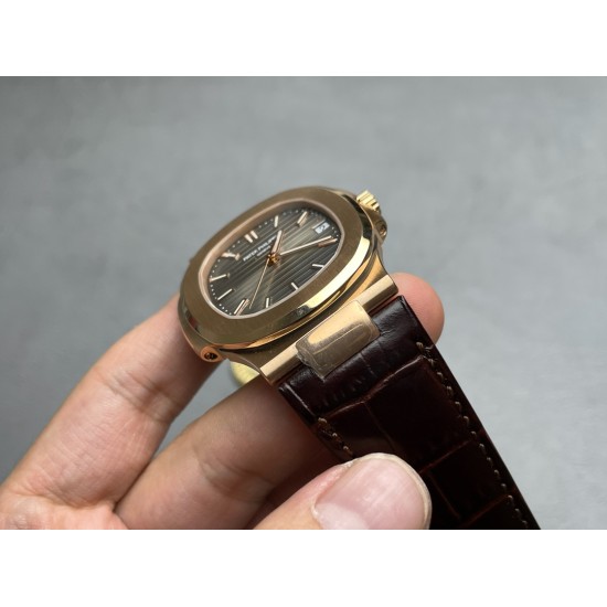 Patek Philippe - Nautilus 5711 40mm RG/LE Grey/Stk PPF A324 V4