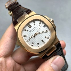 Patek Philippe - Nautilus 5711 40mm RG/LE White/Stk PPF A324 V4
