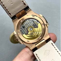 Patek Philippe - Nautilus 5711 40mm RG/LE White/Stk PPF A324 V4