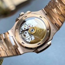 Patek Philippe - Nautilus 5711 40mm RG/RG White/Stk PPF A324 
