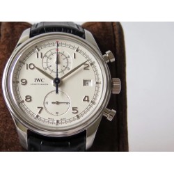 IWC-Da Vinci Chrono Laureus Ed IW393402 SS/LE White Dial YLF Asia 89361