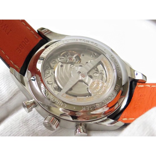 IWC-Da Vinci Chrono Laureus Ed IW393402 SS/LE White Dial YLF Asia 89361