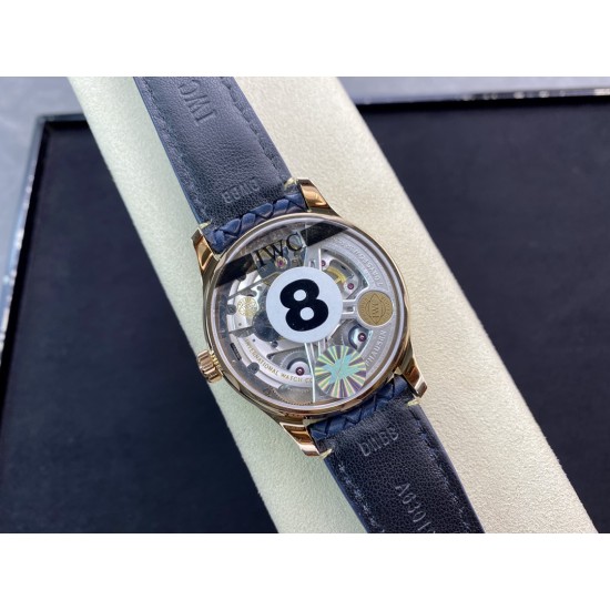 IWC-Portugieser 7 Days 42mm RG/LE Blue Dial YLF  A52010