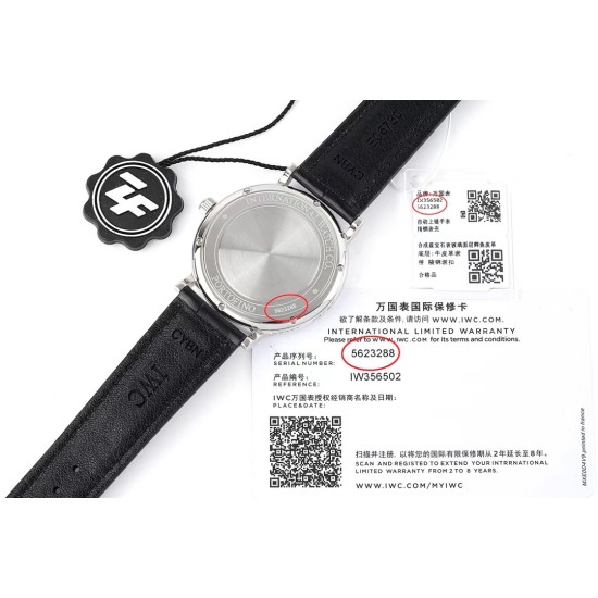 IWC-Portofino Automatic 40mm SS/LE Blue Dial STK ZF A9019