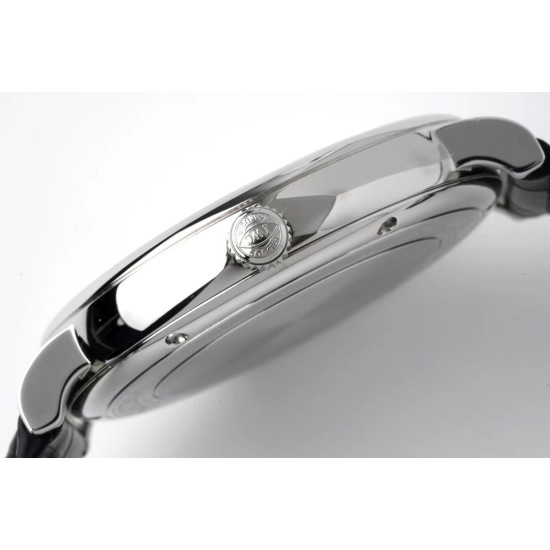 IWC-Portofino Automatic 40mm SS/LE Wht/Blk Stk ZF A9019