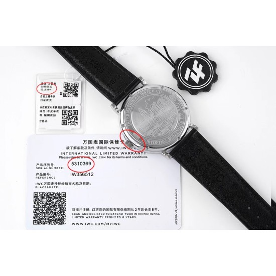 IWC-Portofino Automatic 40mm SS/LE Blue Dial STK ZF A9019