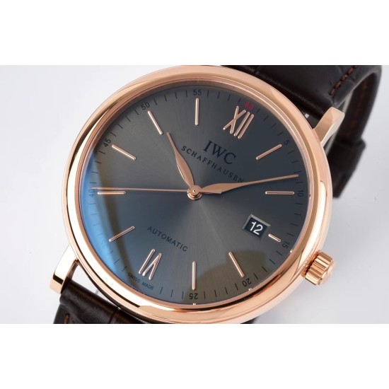 IWC-Portofino Automatic 40mm RG/LE Grey Dial STK ZF A9019