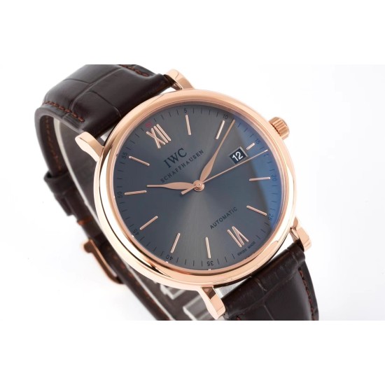 IWC-Portofino Automatic 40mm RG/LE Grey Dial STK ZF A9019