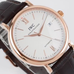 IWC-Portofino Automatic 40mm RG/LE White Dial STK ZF A9019