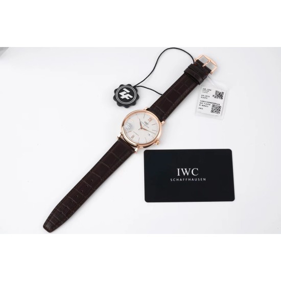 IWC-Portofino Automatic 40mm RG/LE White Dial STK ZF A9019