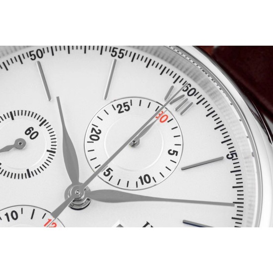 IWC-Portofino Chrono IW391007 42mm SS/LE White/SS TWF A7750