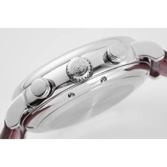 IWC-Portofino Chrono IW391007 42mm SS/LE White/SS TWF A7750